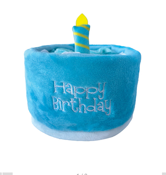 Toys FouFIT Hide’n Seek Blue Birthday Cake Snuffle