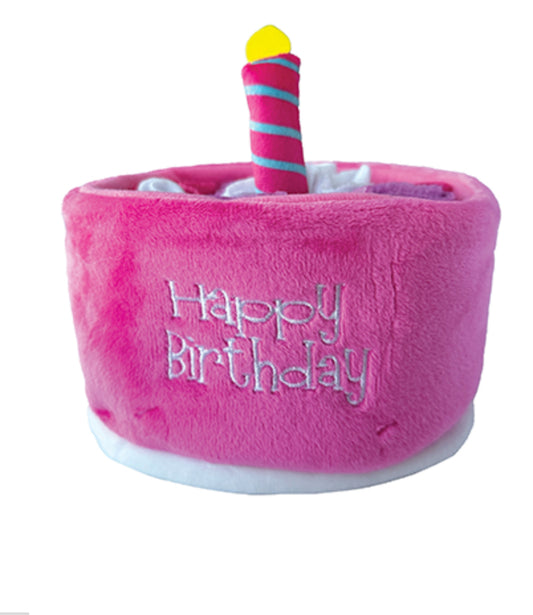 Toys FouFIT Hide’n Seek Pink Birthday Cake Snuffle