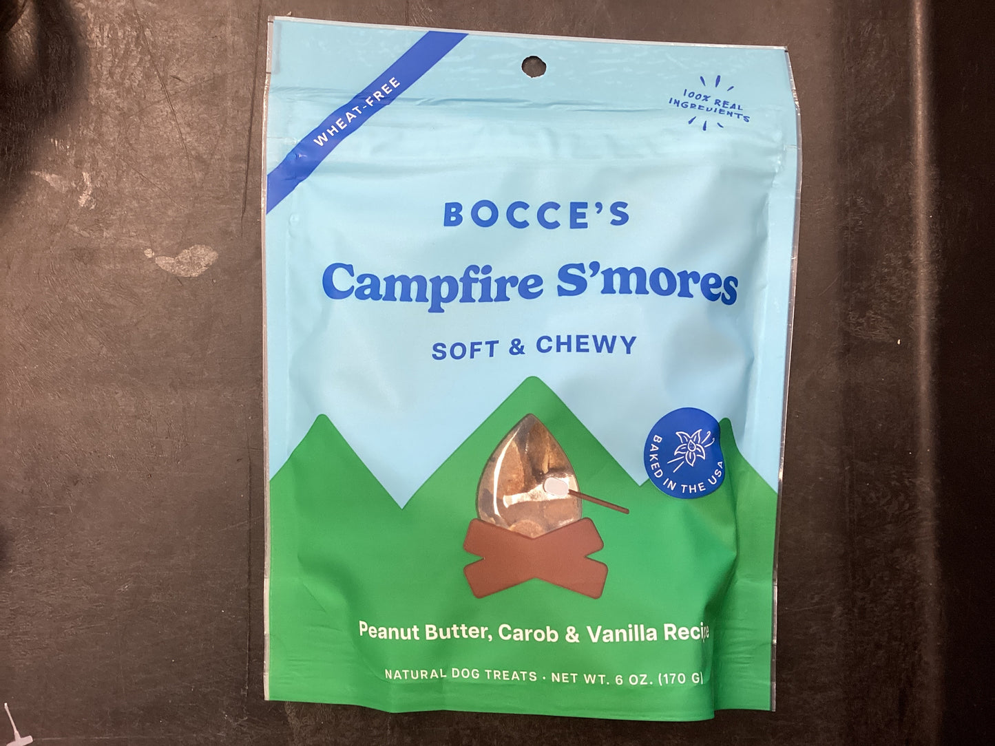 Bocce’s Bakery - Campfire S’mores - Peanut Butter, Carob and Vanilla - 6oz