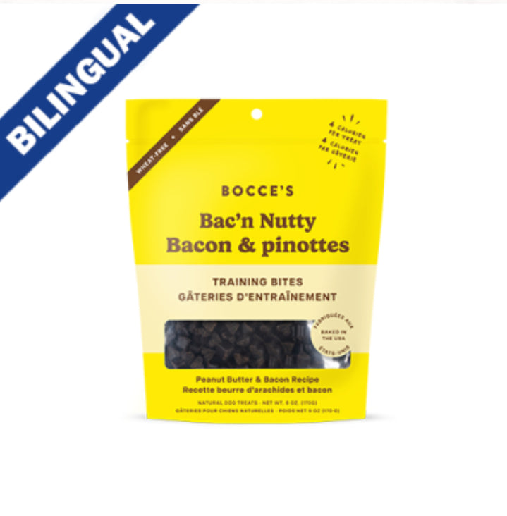 Bocce’s Bakery - Bac ’n’ Nutty - Training Bites - 6oz