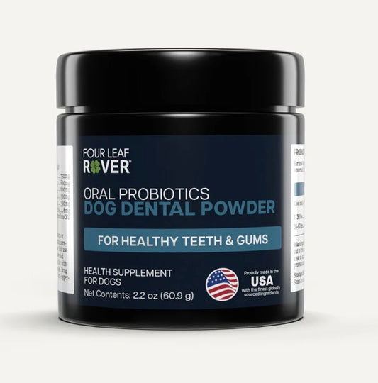 Four Leaf Rover - Oral Probiotic - Dental Powder - 2.86oz
