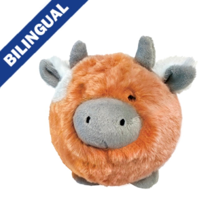 FOUFIT - FUZZY WUZZY MOOMOO - SMALL 3.5"