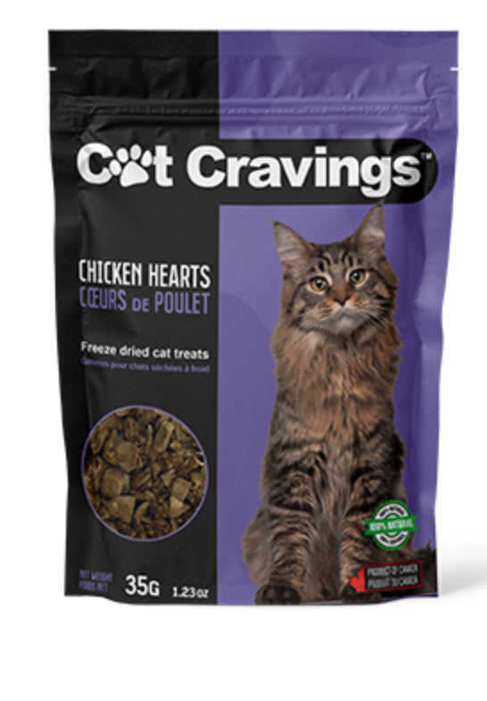 Cat Cravings Chicken Hearts