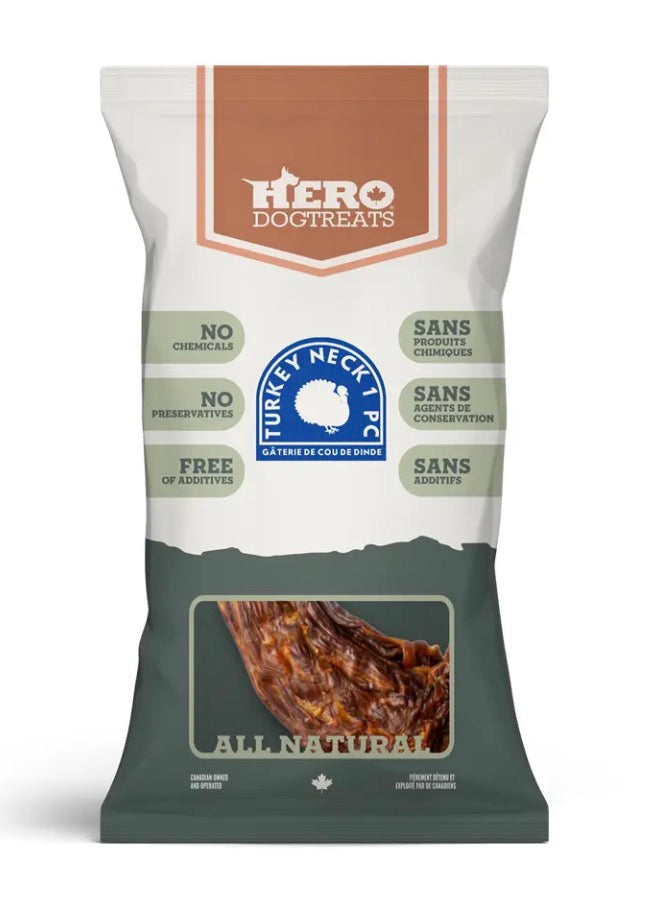 Hero - Dehydrated Turkey Neck - Single