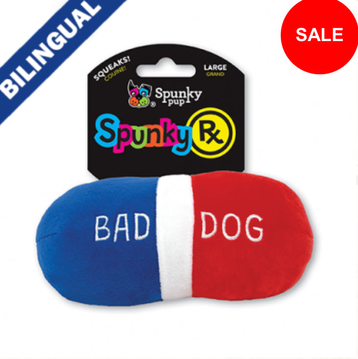 Toys - Spunky Pup - Rx Bad Dog Pill