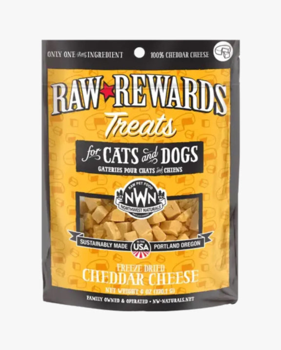Northwest Naturals - Raw Rewards - Cheddar Cheese - 6oz