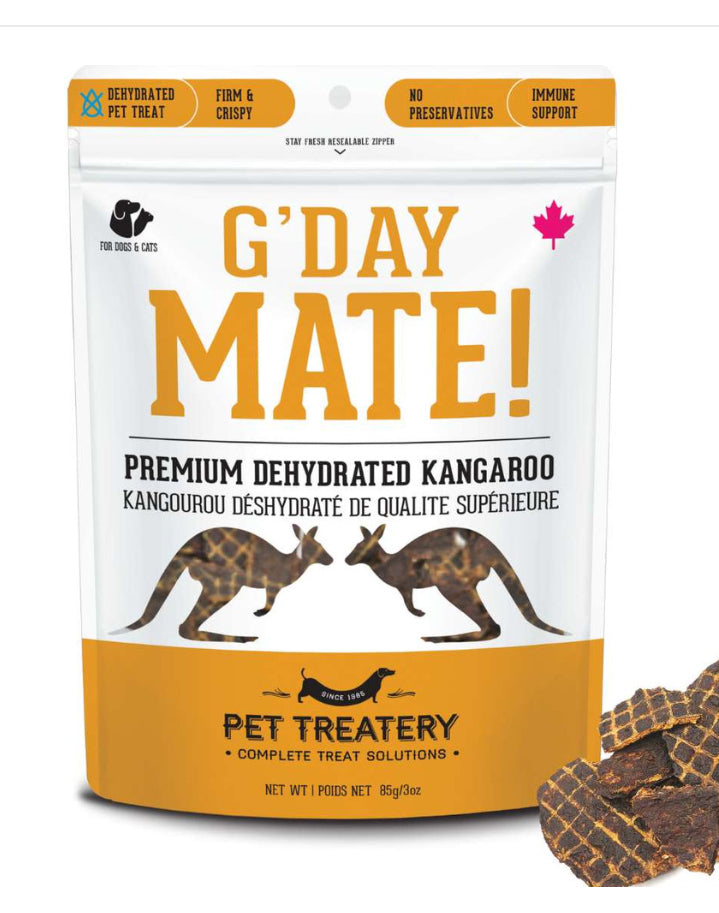 Pet Treatery - G’Day Mate - Kangaroo dog and cat treat