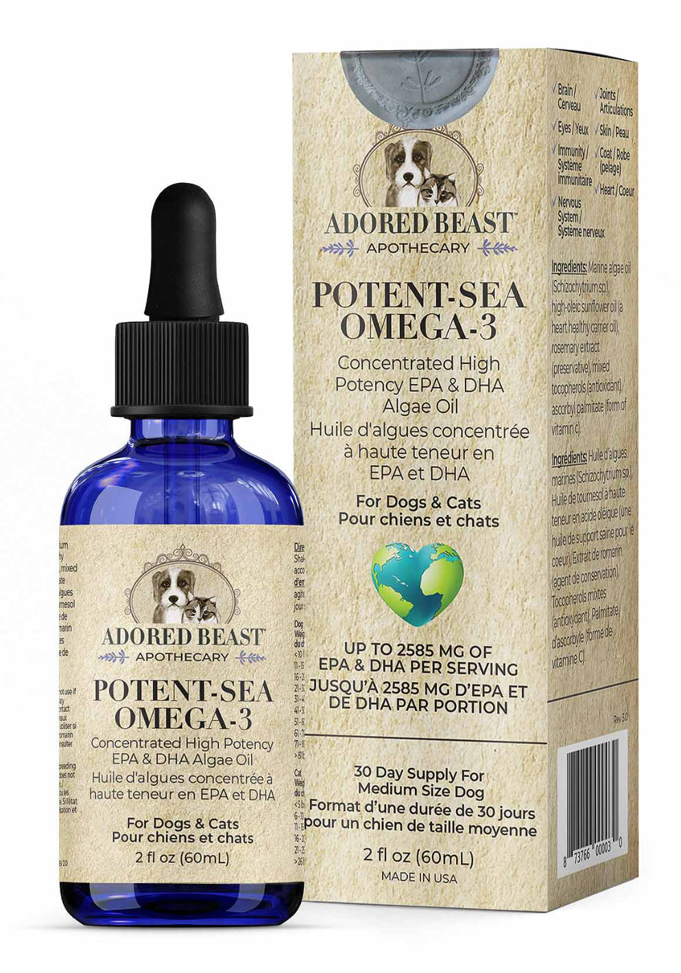 Adored Beast - Potent-Sea Omega-3