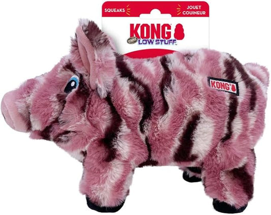 Toys - Kong Low Stuff - Striped Pig - Medium