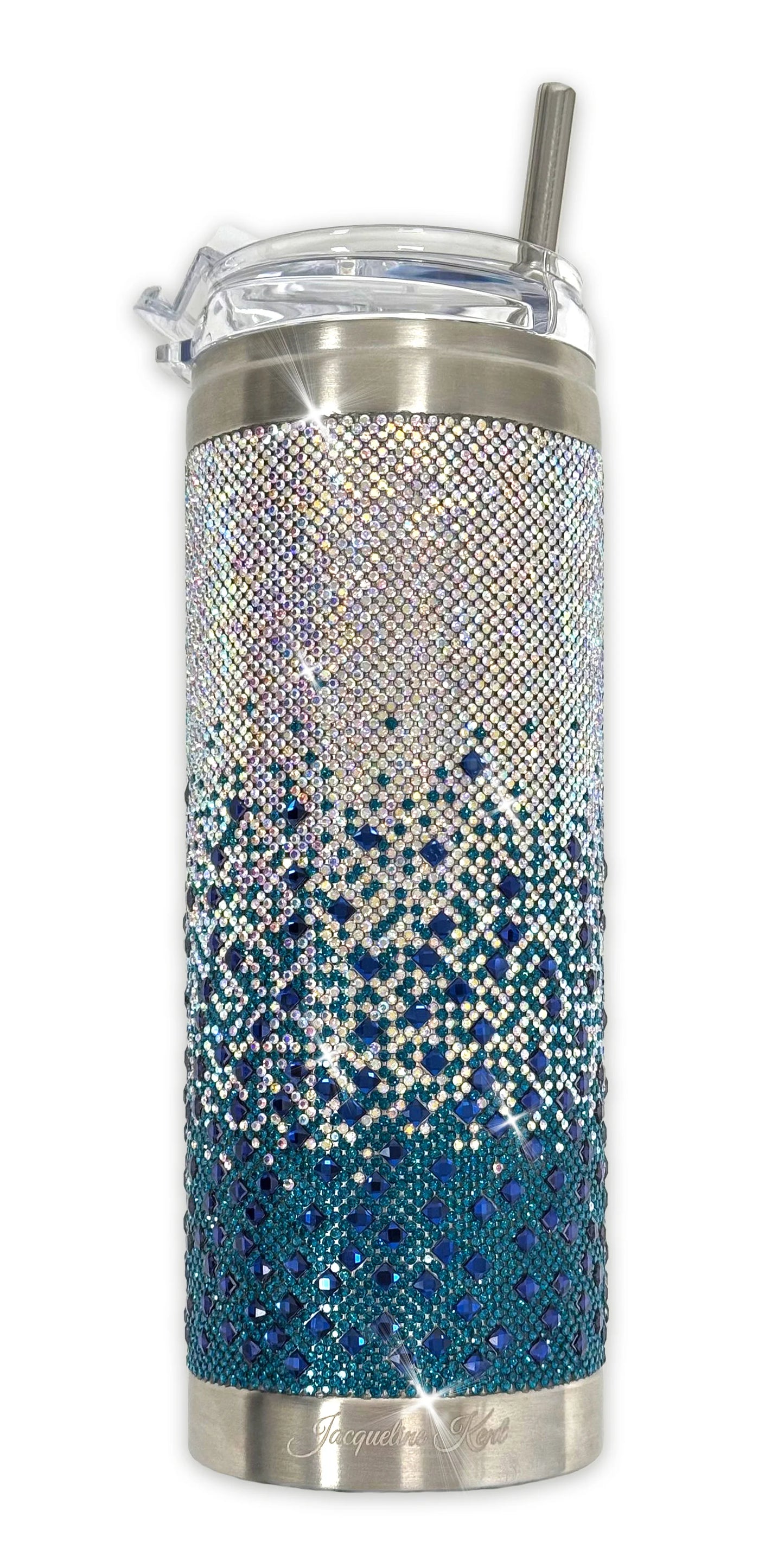 Jacqueline Kent - Tumbler - Teal Ombré