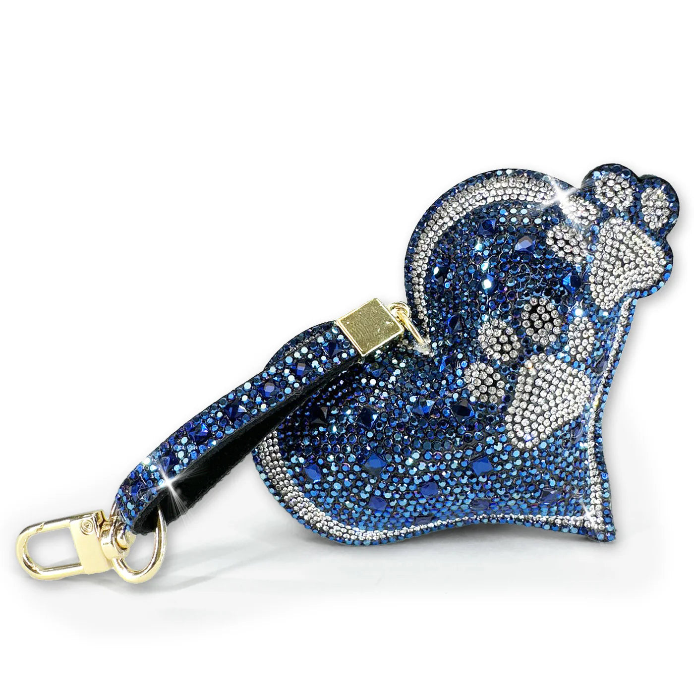 Jacqueline Kent - Purse Charm - Blue Paws