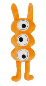 Toys - Bud’z - Monster Plush Atomic Orange Dog