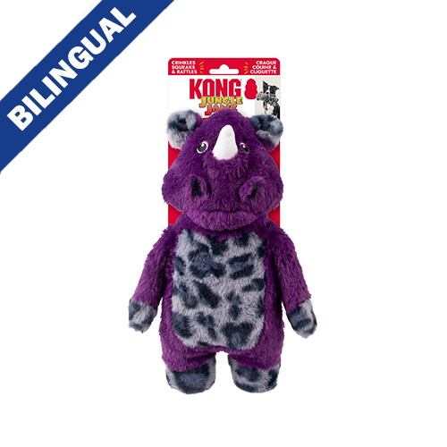 Toys - Kong Jungle Jamz - Rhino - Medium/Large