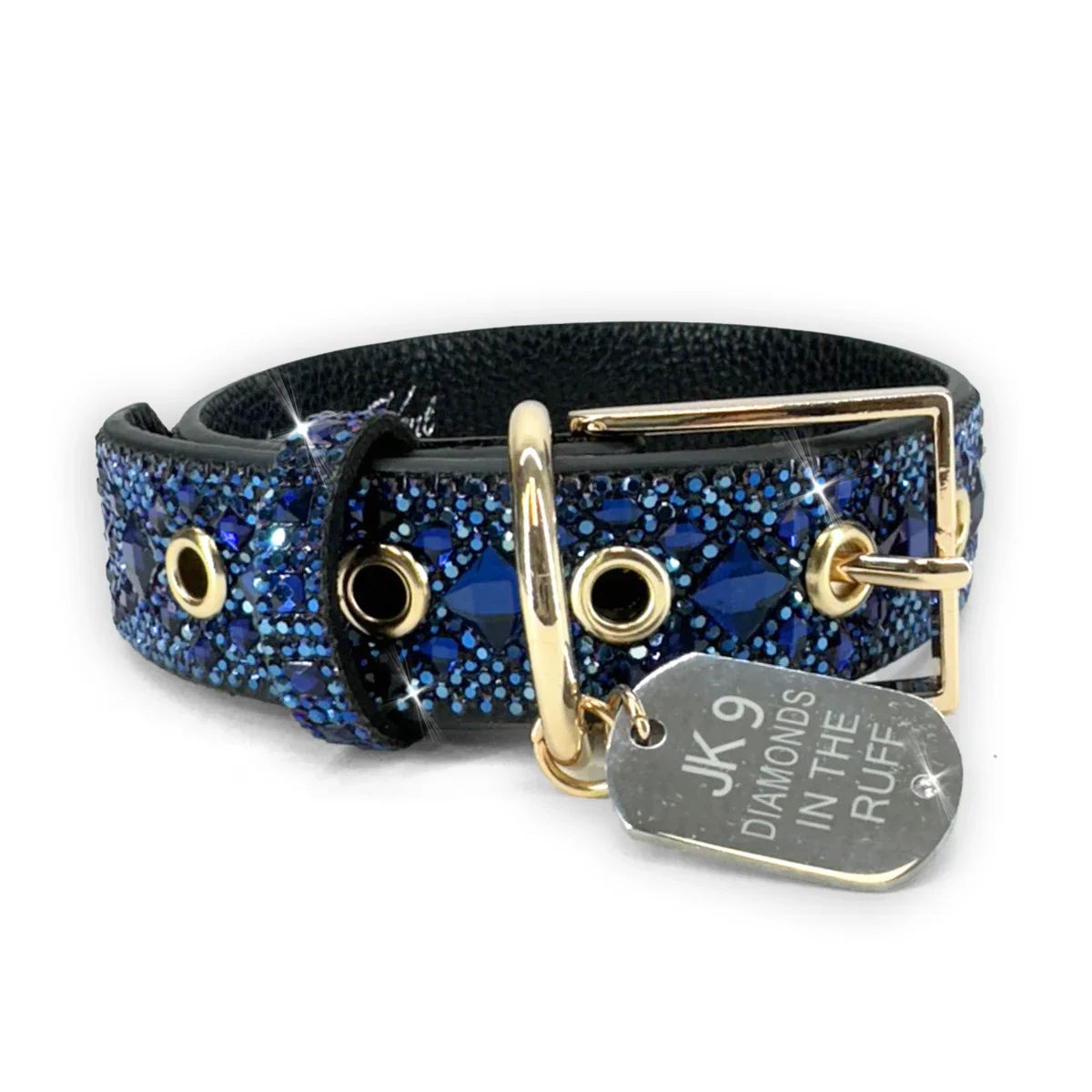 Jacqueline Kent - Collar - Blue Diamonds - Medium