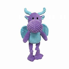 Toys FOUFOUBRANDS KNOTTED DRAGON DOG TOY PURPLE LARGE