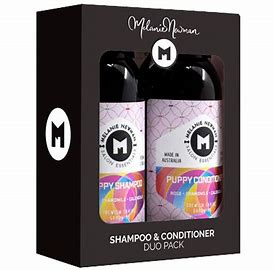 Melanie Newman Puppy shampoo and conditioner Canadian grooming distributor