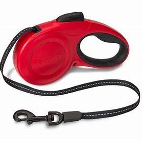 Retractable leash halti large red