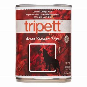 Tripett Green Venison Tripe
