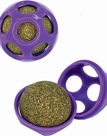 Toys - Kong - Blissy Moon Ball Paw Print Catnip