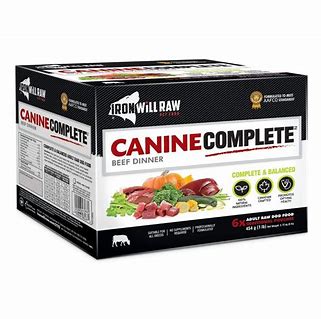 Iron Will - Canine Complete Beef Dinner - 6lb