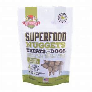 Boo Boo’s Best superfood nuggets treats for dogs Pork Recipe