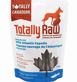 Totally Raw - Wild Atlantic Capelin - 100g