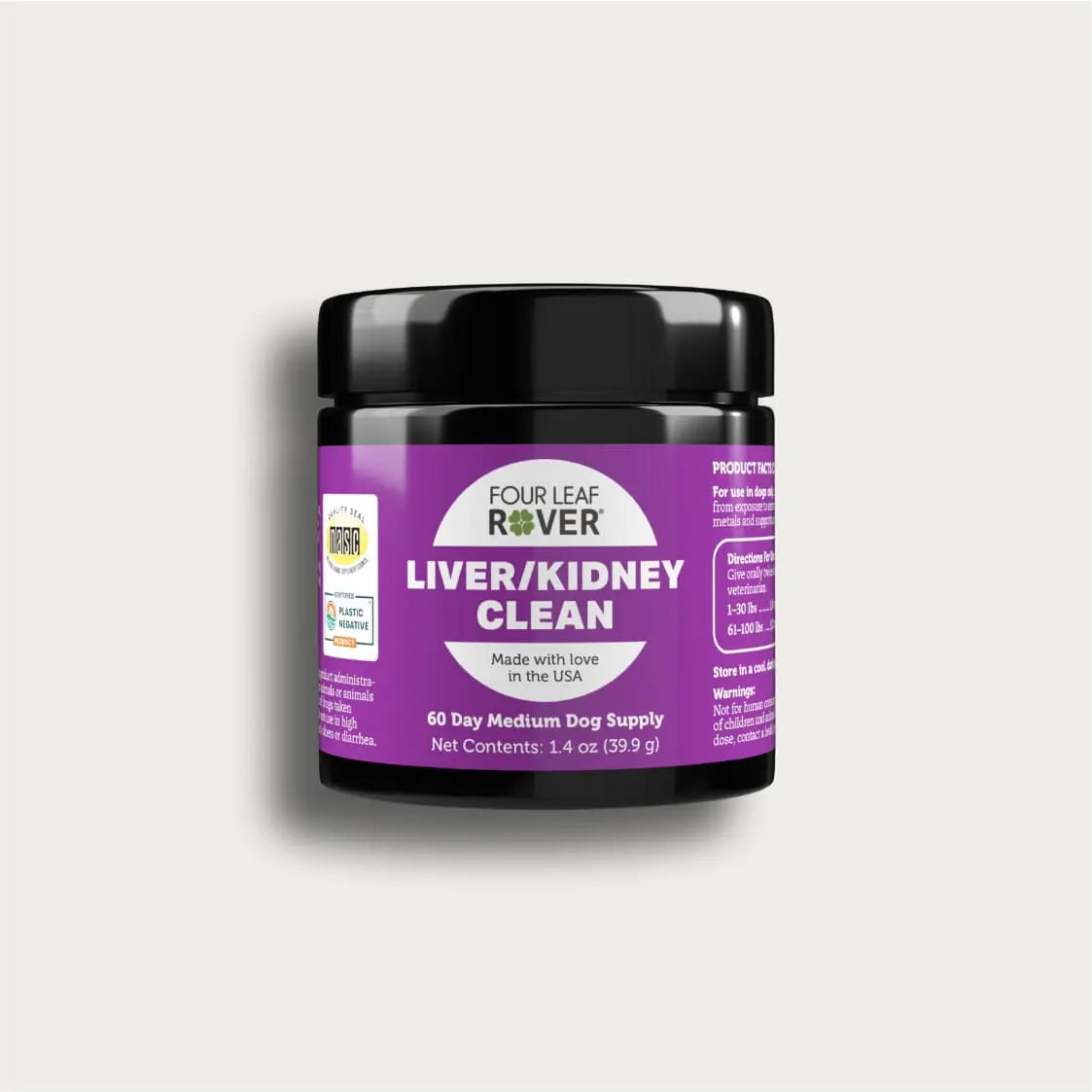 Four Leaf Rover - Liver/Kidney Clean - 1.4oz