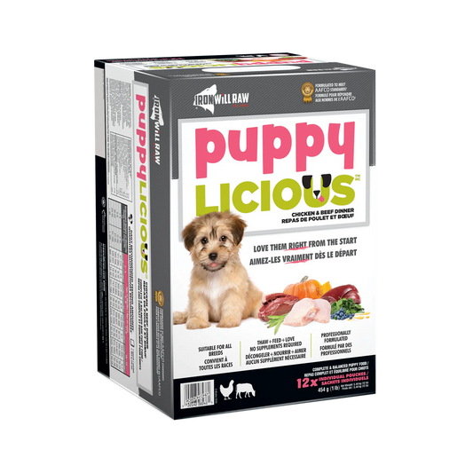 Iron Will - Puppylicious Chicken & Beef - 12lb