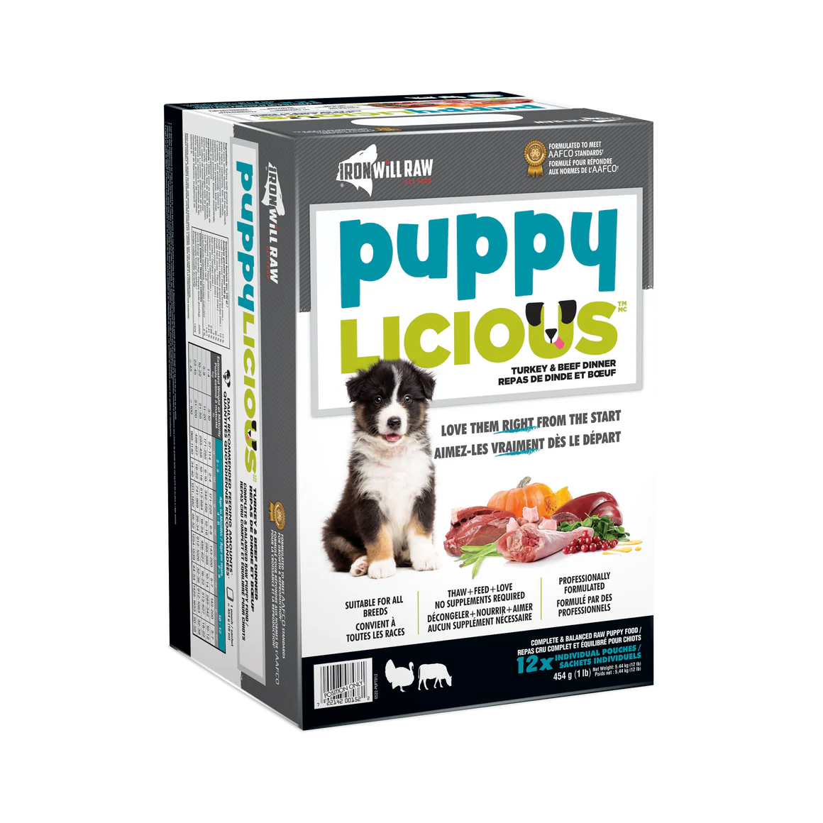 Iron Will - Puppylicious Turkey & Beef - 12lb