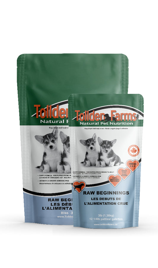 Tollden Farms - Raw Beginnings Puppy - 3lb