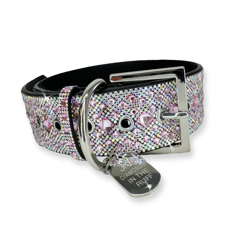 Jacqueline Kent - Collar - Light Pink Diamonds - Large