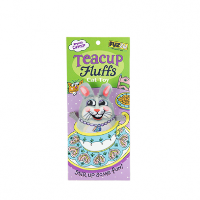 Toys FUZZU™ TEA CUP FLUFFS CAT TOY