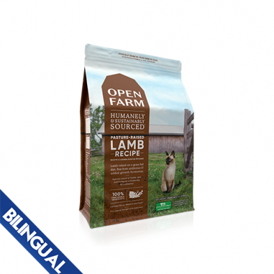 OPEN FARM® PASTURE-RAISED LAMB DRY CAT FOOD 2LB