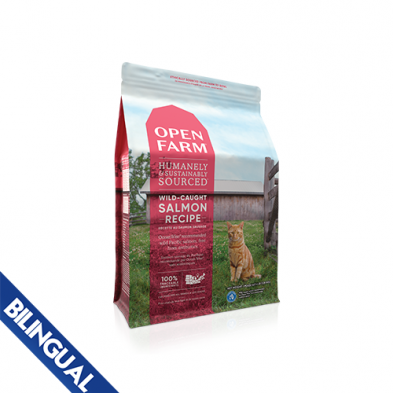 OPEN FARM® WILD-CAUGHT SALMON DRY CAT FOOD 4 LB