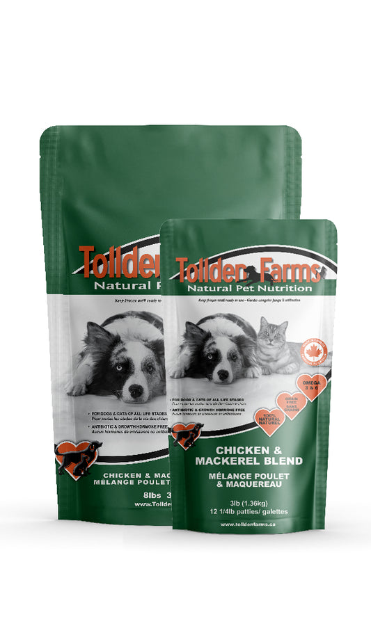 Tollden Farms - Chicken and Mackerel Blend - 3lb