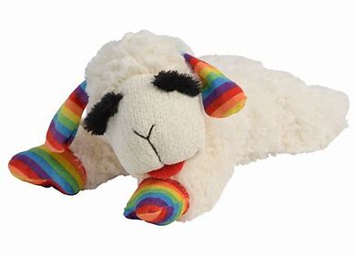 Toys rainbow lamb chop