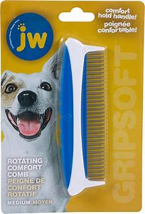 JW Gripsoft Rotating comfort comb 5” freedom pet