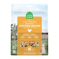 OPEN FARM® HARVEST CHICKEN FREEZE-DRIED RAW MORSELS FREEZE-DRIED CAT FOOD 3.5OZ