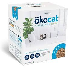OKOCAT Original Natural Wood Litter Clumping 9.9lbs