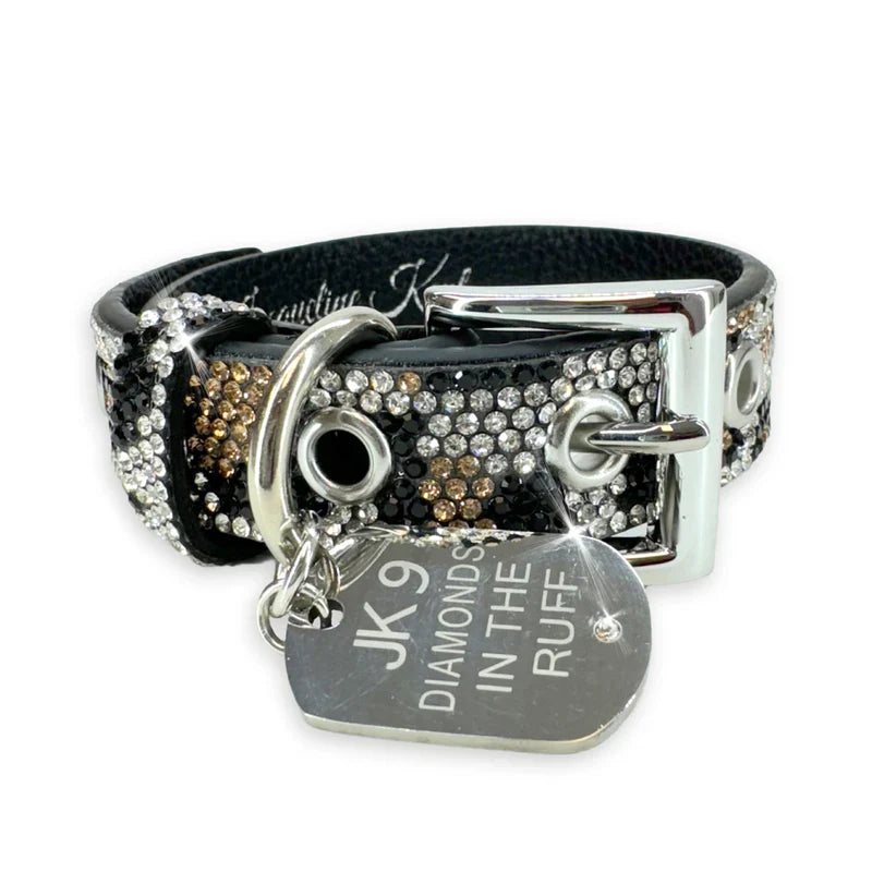 Jacqueline Kent - Collar - Silver Leopard - Small