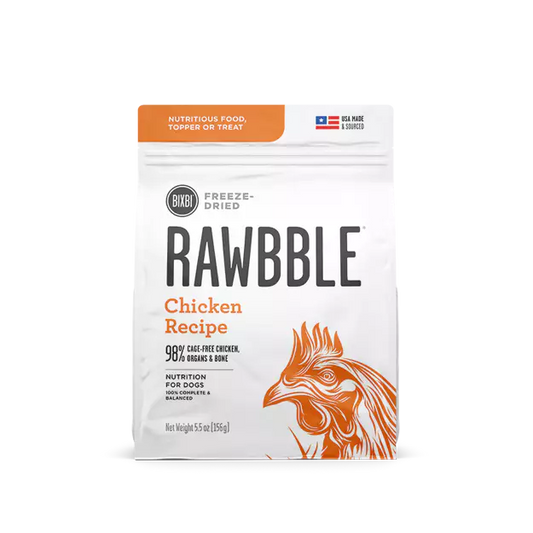 Bixbi Rawbble Dried Chicken Dog 12oz Manchester