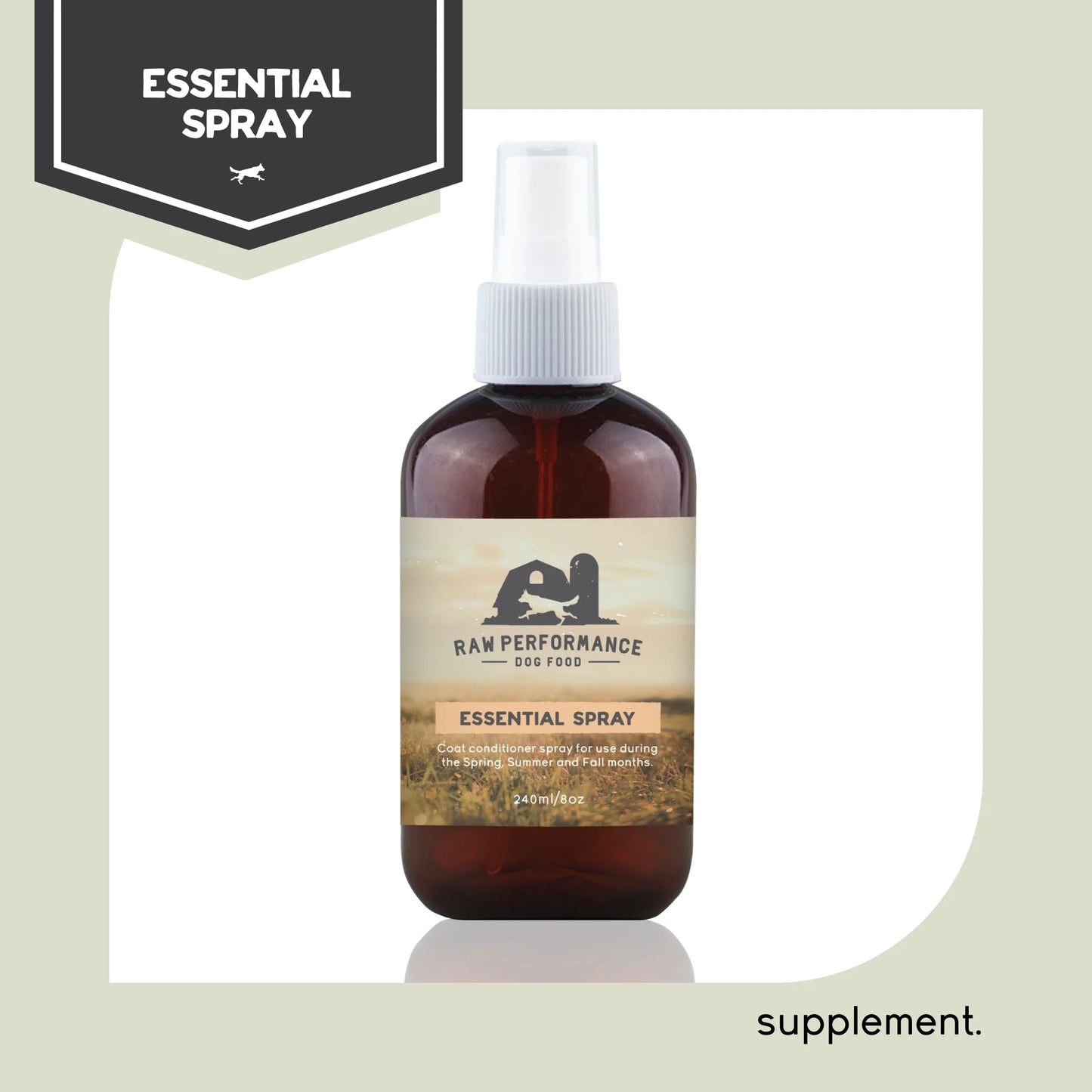 Raw Performance Essential spray 8oz