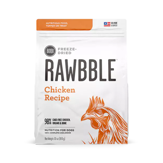 Bixbi Rawbble Dried Chicken Dog 26oz Manchester