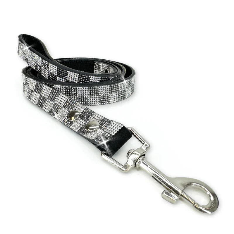 Jacqueline Kent - Leash - Silver Checkmate