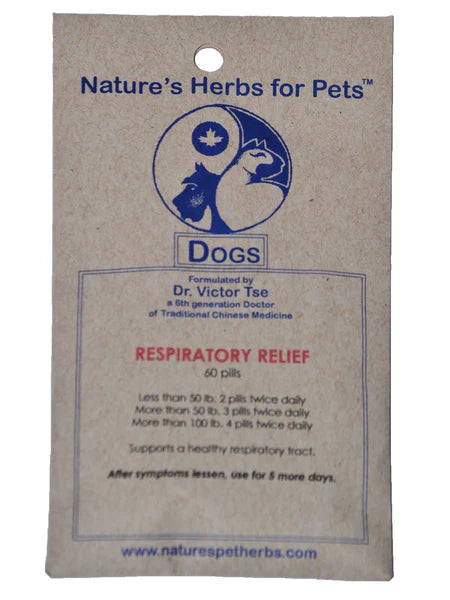 NHP Respiratory Relief 60 pills