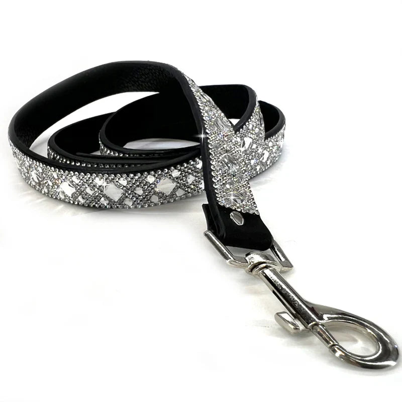 Jacqueline Kent - Leash - Silver Diamonds