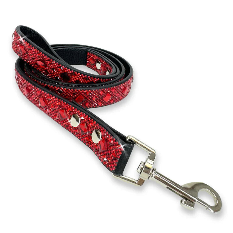 Jacqueline Kent - Leash - Red Diamonds
