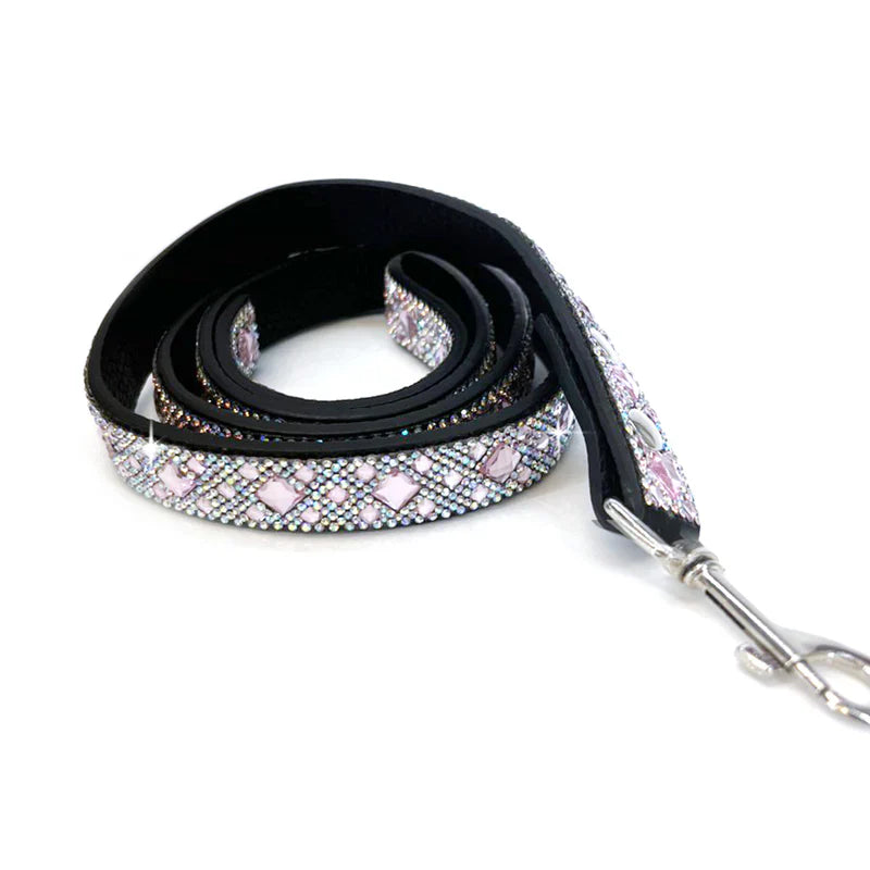 Jacqueline Kent - Leash - Light Pink Diamonds