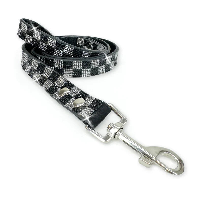 Jacqueline Kent - Leash - Black Checkmate