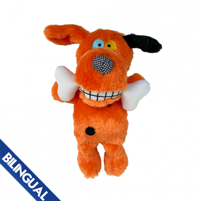 Toys MULTIPET BOWZER AND MEOWZER CHEWDALOOTIE LARGE PLUSH DOG TOY